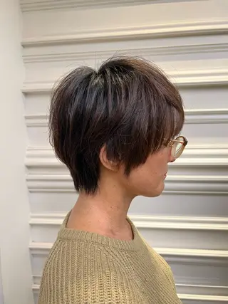 ショート ジャンクロードビギンギンザルグラン所属・🫧無料カットモデル 吉野志保🫧のヘアスタイル