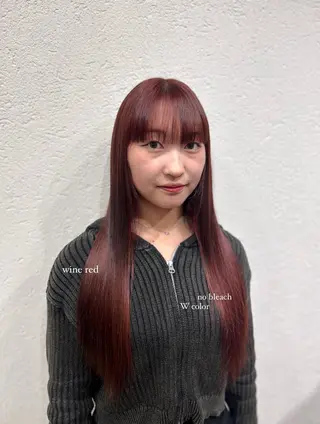 ロング カラー CIEL 難波店所属・🎀透明感/レイヤ ー/Kotona🎀のヘアスタイル