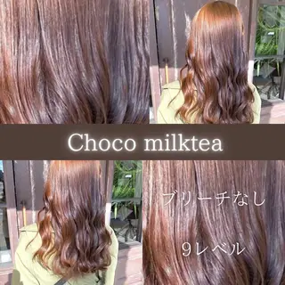 ロング カラー 川越 輝梨奈のヘアスタイル