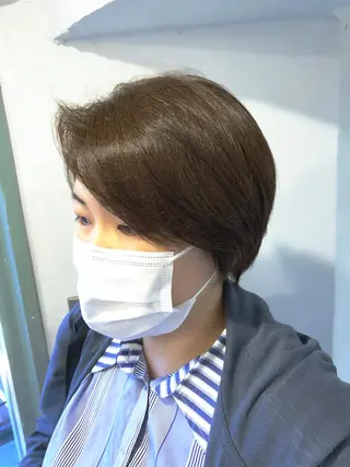 ショート GLADGE池袋所属・レイヤーカット ショート/宮本洋介のヘアスタイル