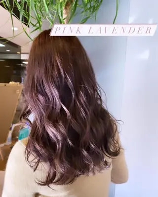 セミロング カラー ブリーチなしWカラー 🎀韓国ヘア/amiのヘアスタイル
