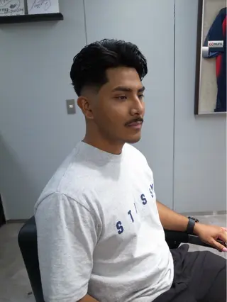 ショート パーマ メンズ INTRO SHIBUYA by Fi-Ne所属・💈メンズフェード 特化DAIYA💈のヘアスタイル