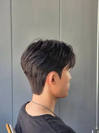 パーマ メンズ 韓国メンズヘア/ ハタのヘアスタイル