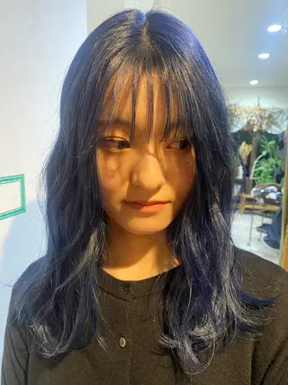 ロング andthebricks所属・剱持 介里のヘアスタイル