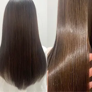 セミロング ボブ/美髪矯正 /佐藤　奈巳のヘアスタイル