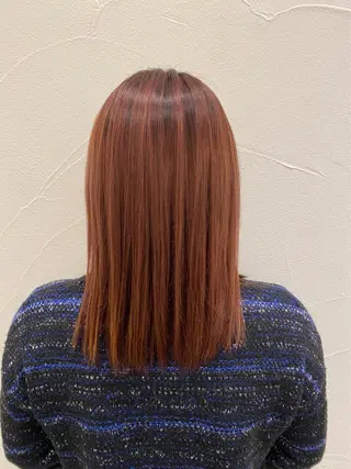 ミディアム カラー Ash中目黒店 榊間茜のヘアスタイル