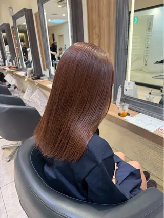 ミディアム 暖色カラー💞🎀 ゆいのヘアスタイル