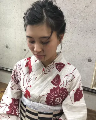 江原 彩華のヘアスタイル