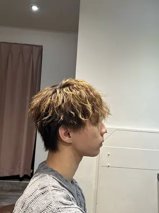 メンズ メンズ/心斎橋 /韓流/藤本理希のヘアスタイル