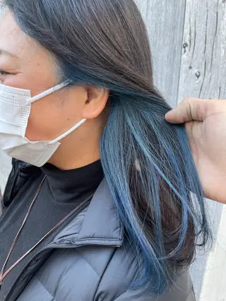 カラー 【店長】インナー指名 No.1戸塚優思のヘアスタイル