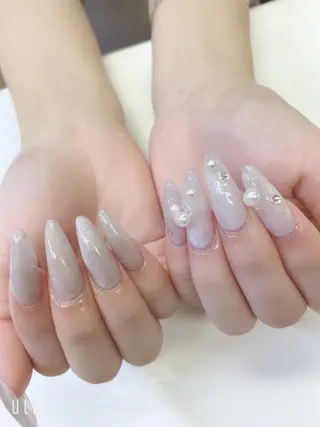 ロング JNA認定講師🌸 RIEのネイルデザイン