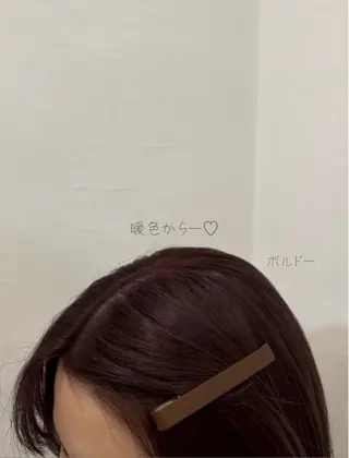 カラー 𝜗𝜚髪質改善/ ケイナ𝜗𝜚のヘアスタイル