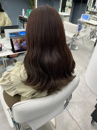 ロング カラー レイヤーカット×艶髪 /Ayanaのヘアスタイル