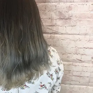 セミロング カラー ヘアアレンジ 【美髪のお医者さん】 髙橋真理奈💉🌟のヘアスタイル