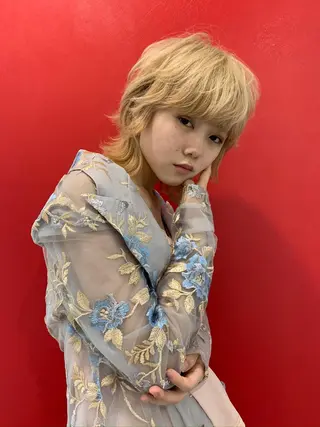 ショート カラー risa 。のヘアスタイル