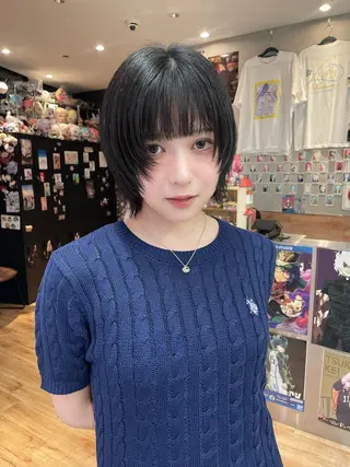 ショート 🍭ハイトーン/ デザインカラー🦄のヘアスタイル