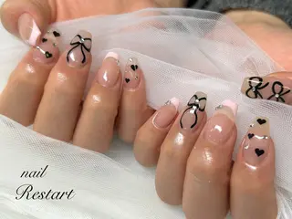 セミロング nail Restart所属・Restart YURIのネイルデザイン