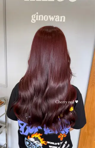 カラー miloc himekaのヘアスタイル