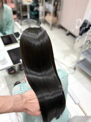 ロング カラー 銀座/オリーブ/ 透明感カラー✨りくのヘアスタイル