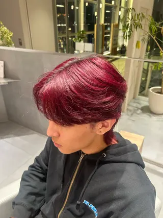 カラー メンズ 小倉 大和のヘアスタイル