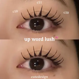 マツエク・マツパ EYELA uenoのマツエク・マツパデザイン