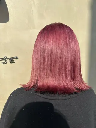 セミロング カラー Design Color🐰アユミのヘアスタイル