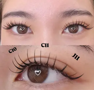 マツエク・マツパ MignonS こはるのヘアスタイル