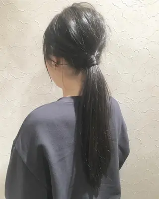 ロング カラー nakahara madokaのヘアスタイル