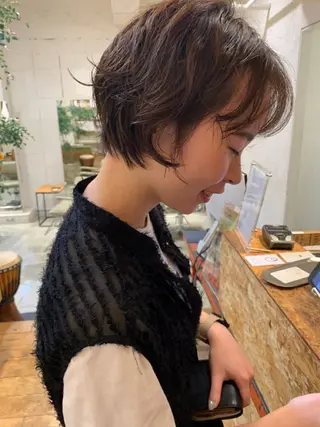 ショート パーマ 【takk】 ナカヤママサヨシのヘアスタイル