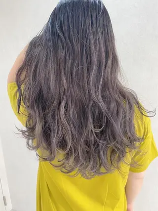 ロング カラー 髪質改善 ヒデのヘアスタイル