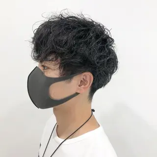 カラー メンズ BABY 艶髪暗髪ヘア💖達人のヘアスタイル