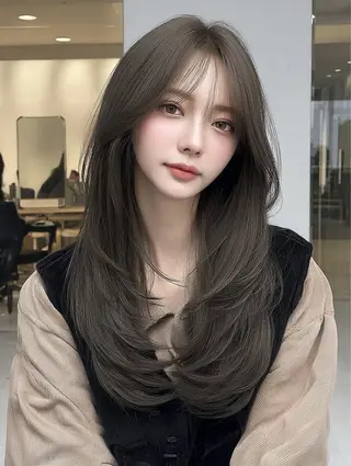 ロング カラー 美容師＆アイリスト 秋山  沙有🎀🪽のマツエク・マツパデザイン