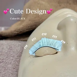 マツエク・マツパ Early Nails With eyelash所属・チャチャタウン3階 柴田のマツエク・マツパデザイン