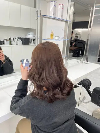 ロング 大人上品🤍透明感 ベージュ🤍REOのヘアスタイル