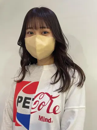 ロング silo所属・silo MOKA 顔周りカット🦦のヘアスタイル