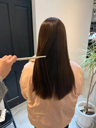 ロング ALLYS 渋谷店所属・最高級の艶のある カラーmei🎨のヘアスタイル