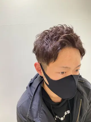 ミディアム 齋藤 大晟のヘアスタイル