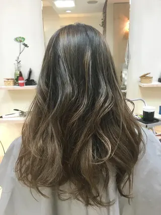 ロング 竹井 寛喜のヘアスタイル