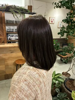 ミディアム カラー 清水 美香のヘアスタイル