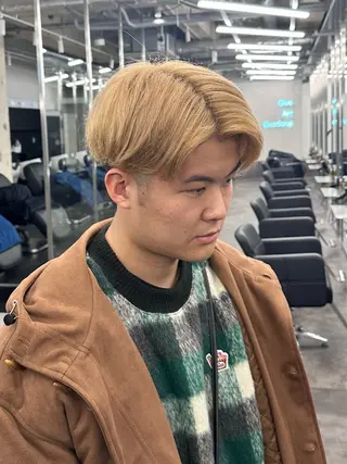 ショート GARTE所属・ゲンキ /カットモデル募集のヘアスタイル