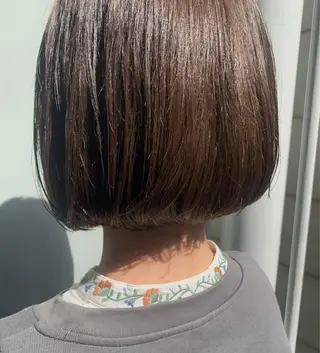 ショート カラー ainico.所属・明治神宮前 NANAMIのヘアスタイル