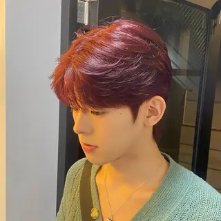 カラー メンズ gunhee Tokyo所属・🇰🇷韓国ヘア /wooju🇰🇷のヘアスタイル