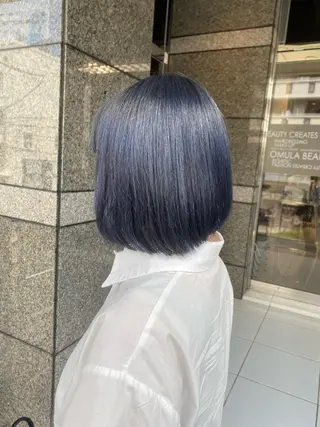 ショート カラー SANDYS所属・ユ カのヘアスタイル