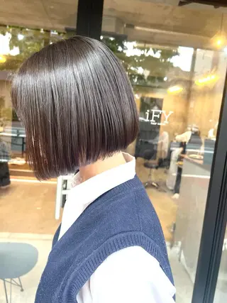 ショート ショートボブ／川崎 子安健太のヘアスタイル