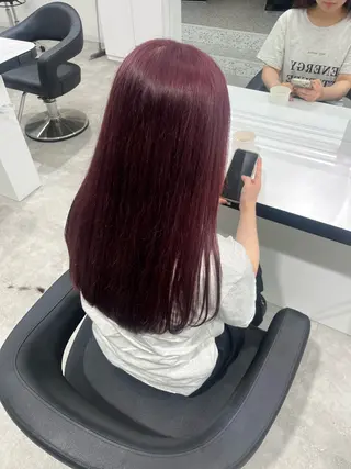 ロング カラー みう/仙台/暖色/ 艶髪/顔周りカット/のヘアスタイル