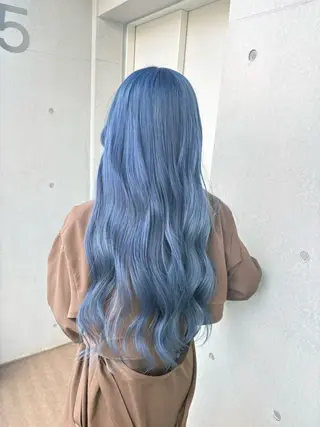 ロング カラー 茅ヶ崎/ハイトーン/ Ramuのヘアスタイル
