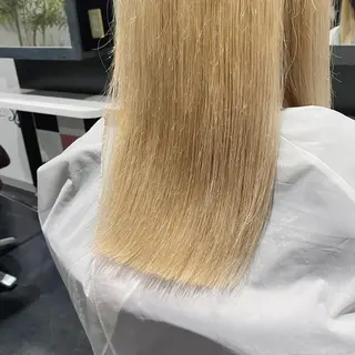 セミロング 韓国ヘア ♡tomimaのヘアスタイル