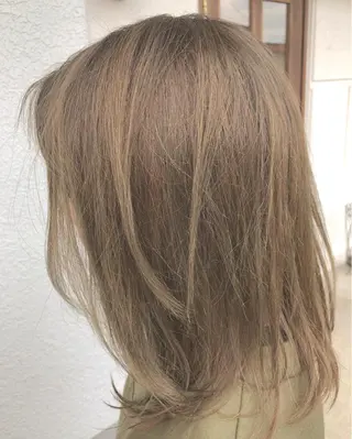 ミディアム カラー レイヤーカット匠 イソザキノリユキのヘアスタイル