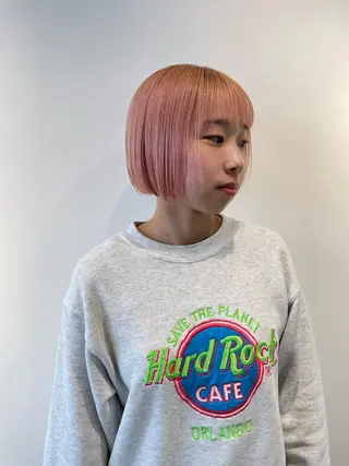 ショート sica所属・スタイル撮影 モデル募集momoのヘアスタイル