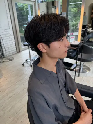 メンズ カット/メンズ パーマ/夢翔のヘアスタイル